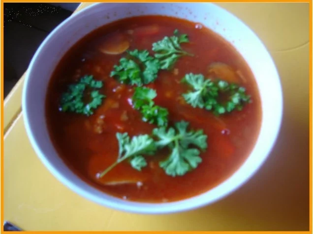 Tomaten-Mett-Gemüsesuppe - Rezept - Bild Nr. 12