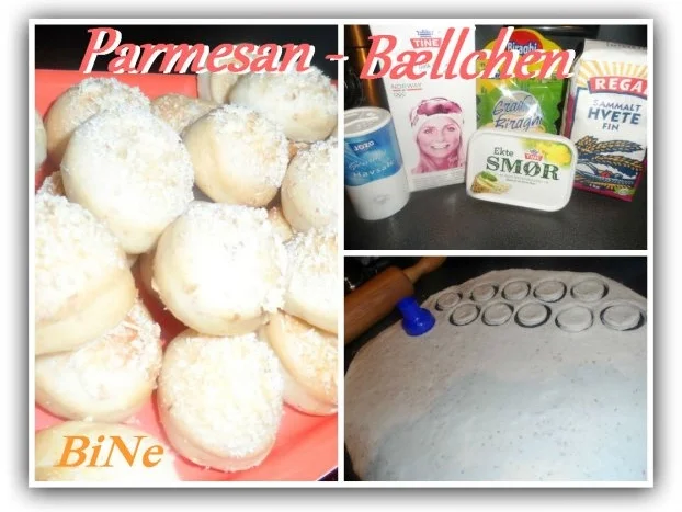 BiNe` S PARMESAN BÆLLCHEN - Rezept