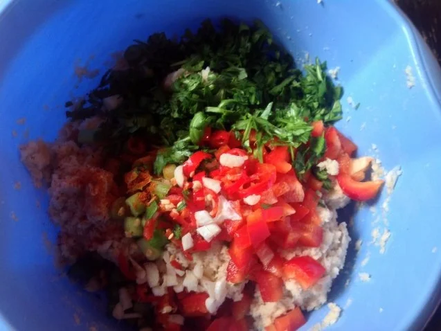 Rezept: Frittierte Bohnenbällchen Bild Nr. 4 Frittierte Bohnenbällchen - Rezept - Bild Nr. 4