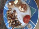 Hackbällchen mit Champi/Feta Füllung - Rezept