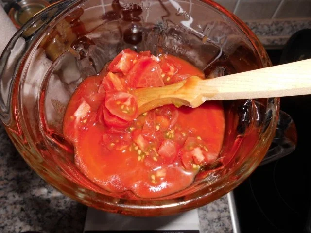 Rezept: Kalte Tomatensuppe>> Bild Nr. 3 Kalte Tomatensuppe>> - Rezept - Bild Nr. 3
