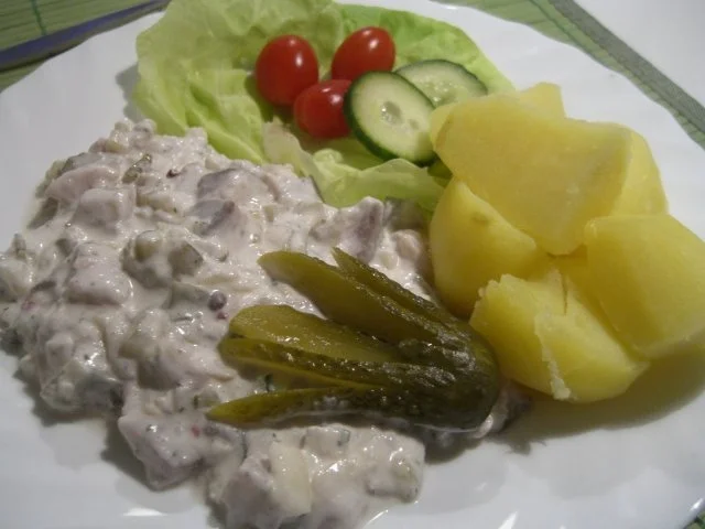 Sahne-Matjes "nordische Art" - Rezept