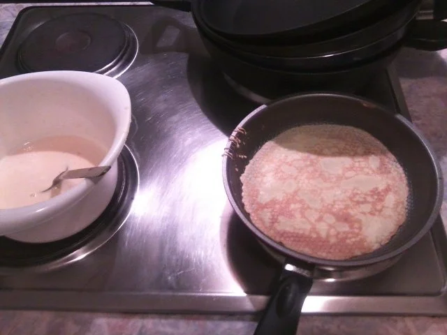 Rezept: Pfannkuchen , Eierpfannkuchen Bild Nr. 3 Pfannkuchen , Eierpfannkuchen - Rezept - Bild Nr. 3