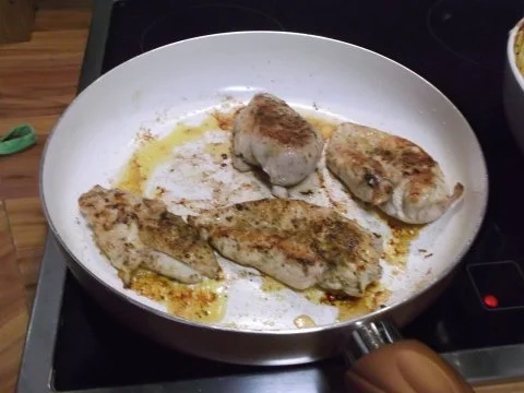 Rezept: Kartoffel-Steckrüben Gratin mit Hähnchenbrustfilet Bild Nr. 4 Kartoffel-Steckrüben Gratin mit Hähnchenbrustfilet - Rezept - Bild Nr. 4