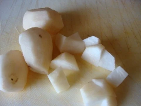 Pastinaken-Topinamburcremesuppe mit Chips - Rezept - Bild Nr. 6