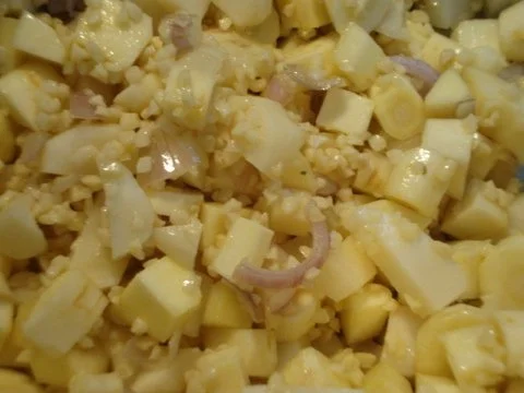 Pastinaken-Topinamburcremesuppe mit Chips - Rezept - Bild Nr. 9