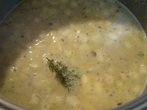 Pastinaken-Topinamburcremesuppe mit Chips - Rezept - Bild Nr. 10
