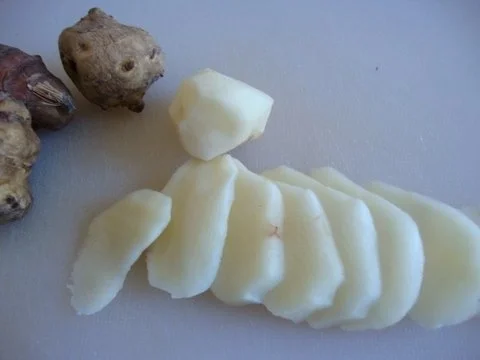 Pastinaken-Topinamburcremesuppe mit Chips - Rezept - Bild Nr. 15