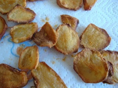 Pastinaken-Topinamburcremesuppe mit Chips - Rezept - Bild Nr. 17