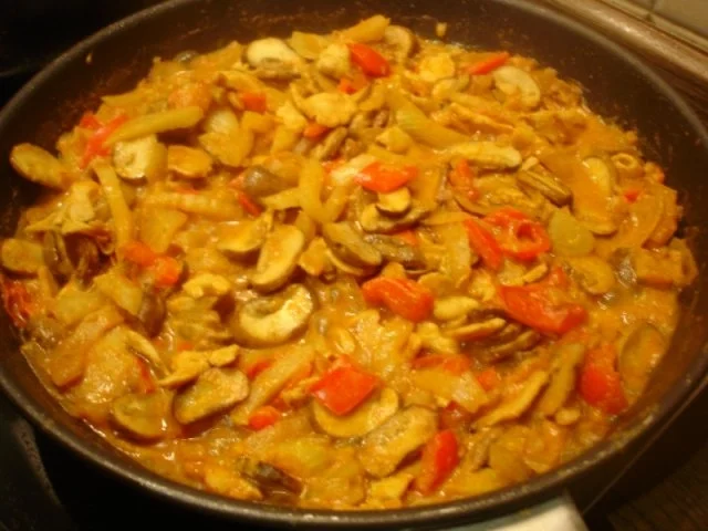 Rezept: Fenchel mit Hähnchenbrustfilet und Gemüse Bild Nr. 11 Fenchel mit Hähnchenbrustfilet und Gemüse - Rezept - Bild Nr. 11