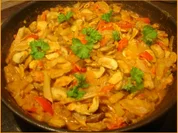 Fenchel mit Hähnchenbrustfilet und Gemüse - Rezept