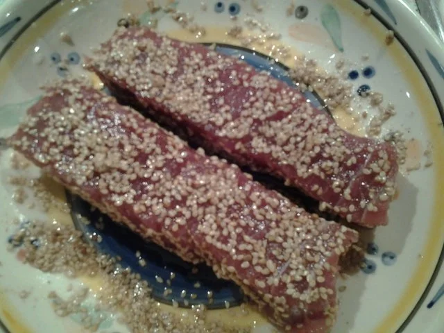 Rezept: Thunfisch mit Teriyaki-Sauce Bild Nr. 2 Thunfisch mit Teriyaki-Sauce - Rezept - Bild Nr. 2