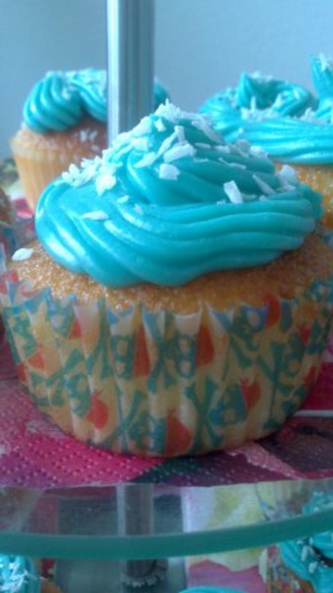 Blue Pirat Cupcakes - Rezept Eingereicht von SteffieHerr