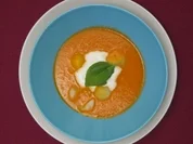 Tomaten-Melonensuppe - Rezept