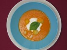 Tomaten-Melonensuppe - Rezept