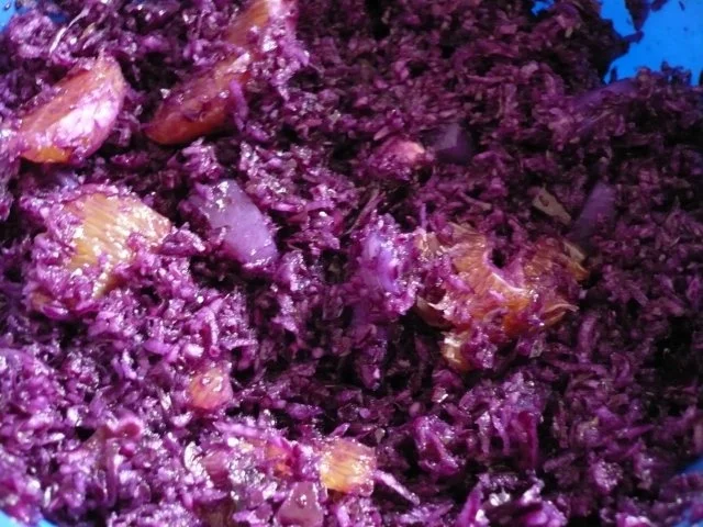 Rotkohl - Salat - Rezept