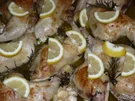 Zitronen - Hähnchenkeulen - Rezept