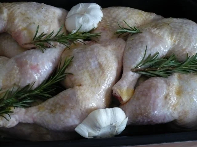 Rezept: Zitronen - Hähnchenkeulen Bild Nr. 4 Zitronen - Hähnchenkeulen - Rezept - Bild Nr. 4