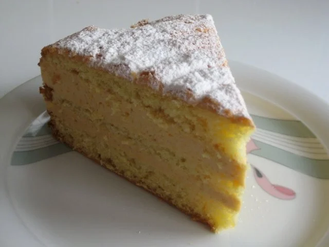 Rezept: Khaki - Biskuit - Torte Bild Nr. 4 Khaki - Biskuit - Torte - Rezept - Bild Nr. 4