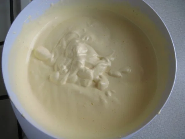 Rezept: Khaki - Biskuit - Torte Bild Nr. 7 Khaki - Biskuit - Torte - Rezept - Bild Nr. 7