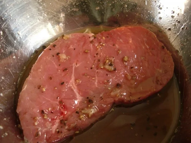 Hüftsteak in Weinbrand - Soße - Rezept - Bild Nr. 2