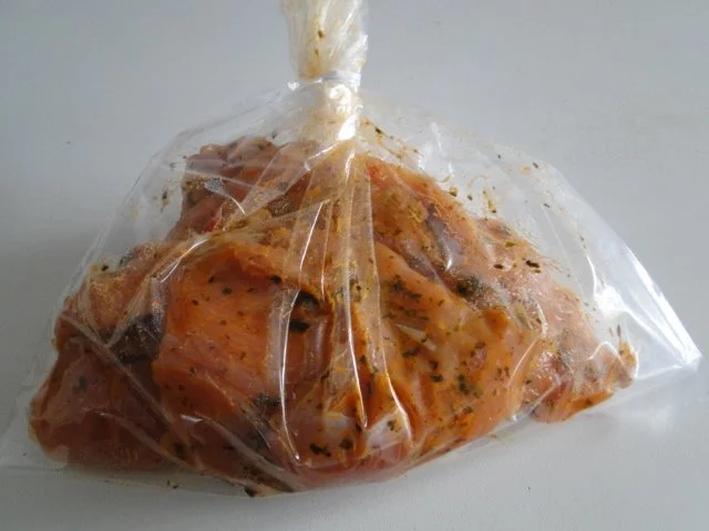 Schmetterlingssteak überbacken mit Pilzrahmspinat - Rezept - Bild Nr. 2