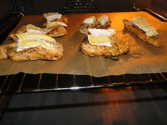 Schmetterlingssteak überbacken mit Pilzrahmspinat - Rezept - Bild Nr. 7