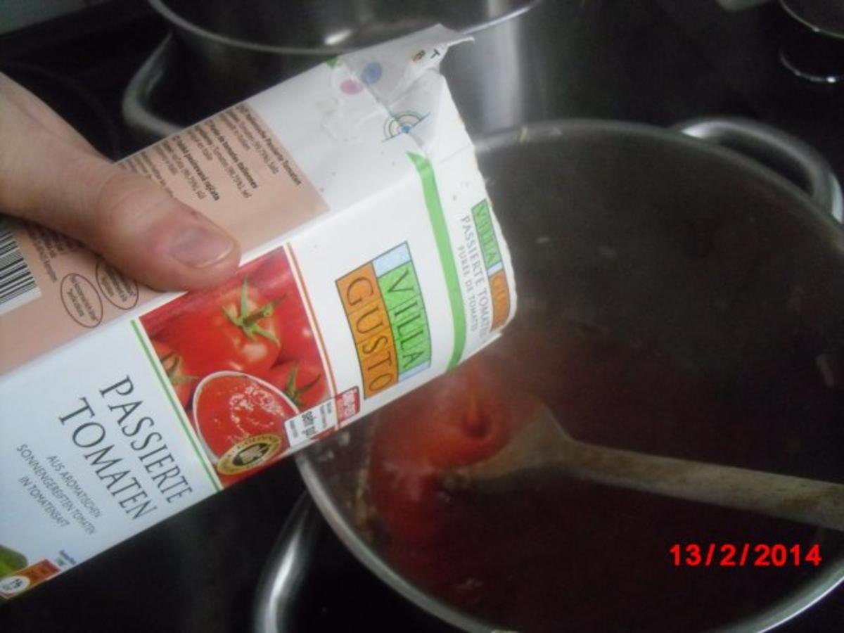 Tomatensauce mit Penne - Rezept - Bild Nr. 4