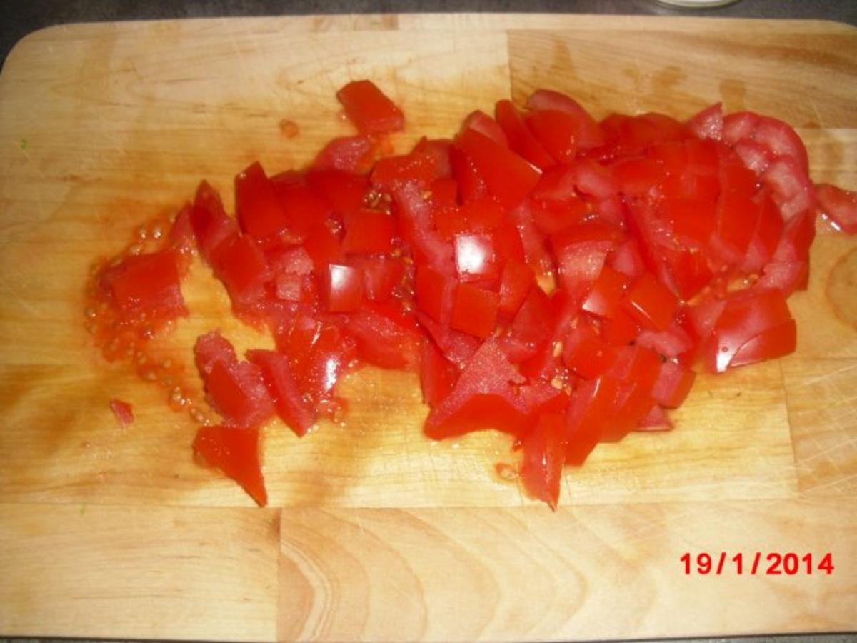Zuccini Tomatensuppe mit Räuchertofu - Rezept - Bild Nr. 4