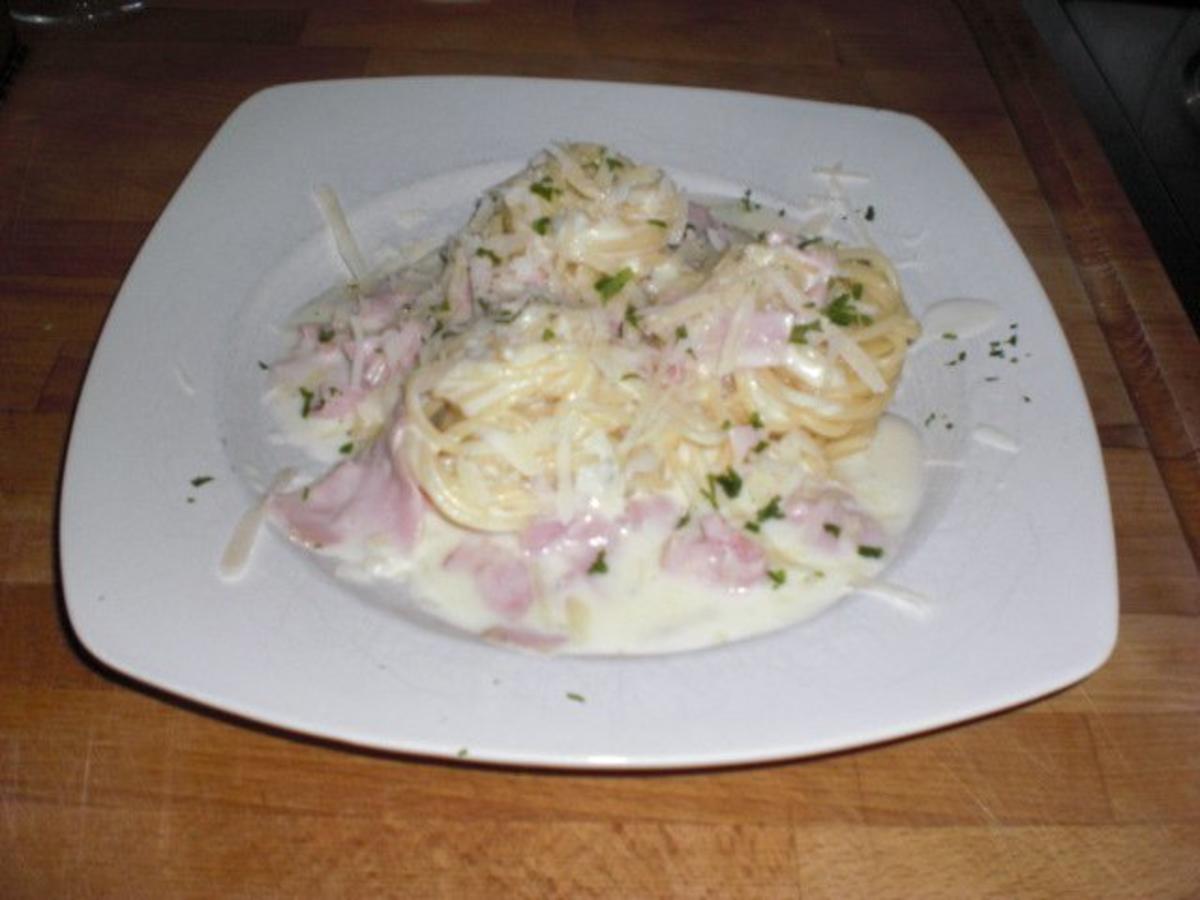 Spaghetti Carbonara à la Linda - Rezept