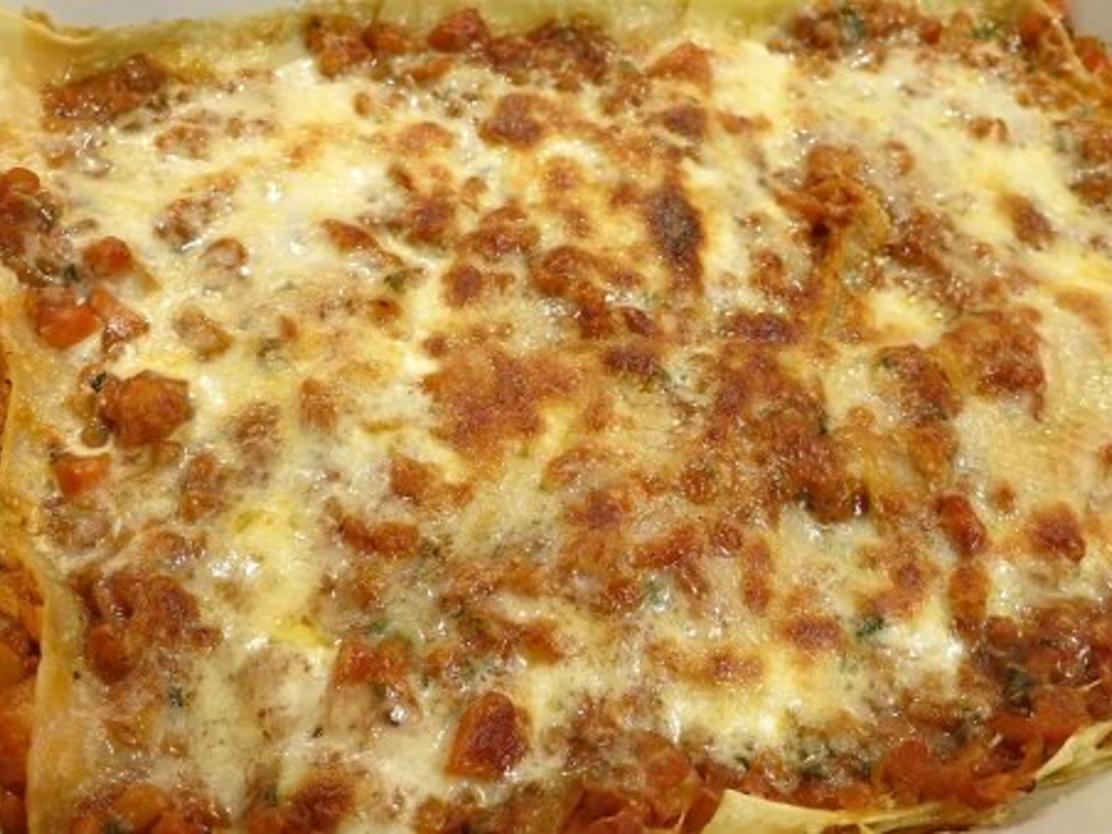 Rote Linsen-Lasagne - Rezept mit Bild - kochbar.de