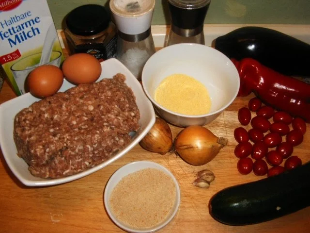 Hackbraten mit Polentahaube - Rezept - Bild Nr. 3