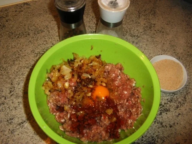 Hackbraten mit Polentahaube - Rezept - Bild Nr. 6