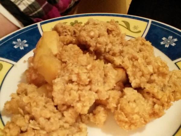 Apfel Rhabarber Crumble Rezepte