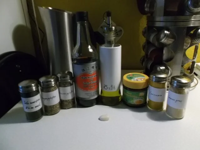 Rezept: Fisch: Wasabi-Lachs mit Ofengemüse Bild Nr. 5 Fisch: Wasabi-Lachs mit Ofengemüse - Rezept - Bild Nr. 5