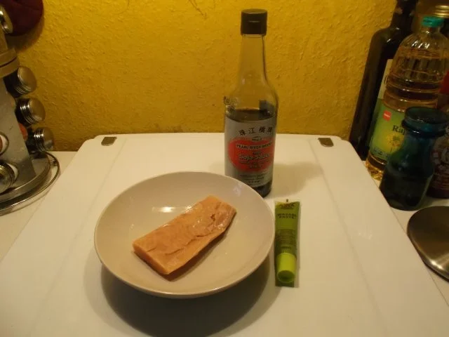 Rezept: Fisch: Wasabi-Lachs mit Ofengemüse Bild Nr. 10 Fisch: Wasabi-Lachs mit Ofengemüse - Rezept - Bild Nr. 10