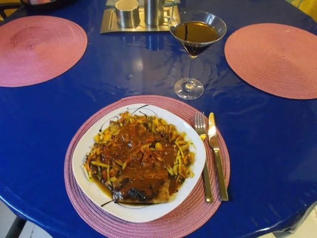 Rezept: Fisch: Wasabi-Lachs mit Ofengemüse Bild Nr. 16 Fisch: Wasabi-Lachs mit Ofengemüse - Rezept - Bild Nr. 16