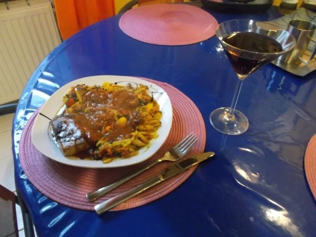 Rezept: Fisch: Wasabi-Lachs mit Ofengemüse Bild Nr. 17 Fisch: Wasabi-Lachs mit Ofengemüse - Rezept - Bild Nr. 17