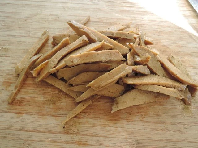 Vegan : Veggi - Zwiebel - Gyros mit Karotten - Sauerkraut dazu Kartoffeln - Rezept - Bild Nr. 11