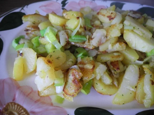 Vegan : Porree - Bratkartoffeln - Rezept - Bild Nr. 10