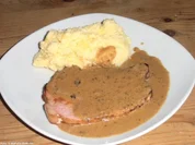 Rezept: Kasseler in Senfrahm Kasseler in Senfrahm - Rezept