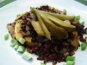 Bratkartoffel-Blutwurstpfanne - Rezept