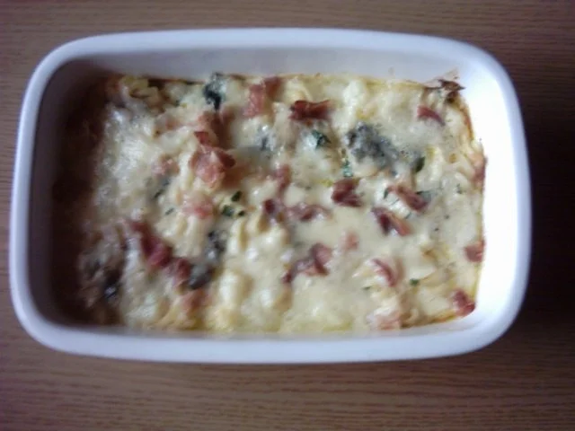 Nudelauflauf Tre Formaggi - Rezept