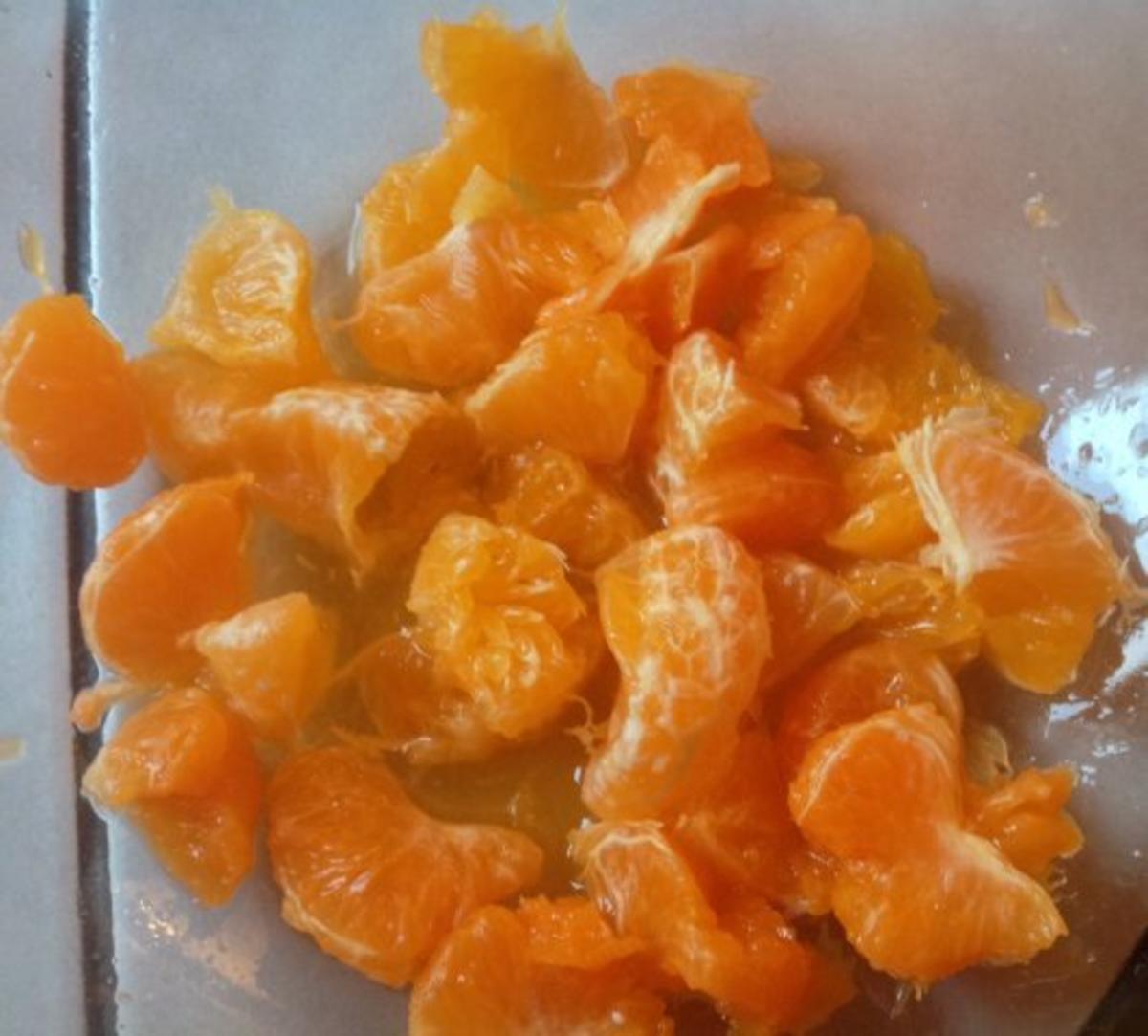 Blumenkohl - Mandarinen - Tomatensalat - Rezept - Bild Nr. 3