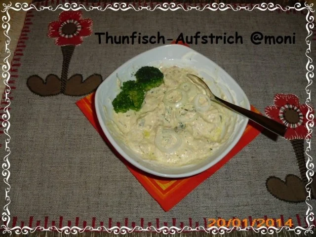 Rezept: Thunfisch als Brotaufstrich oder Beilage Thunfisch als Brotaufstrich oder Beilage - Rezept