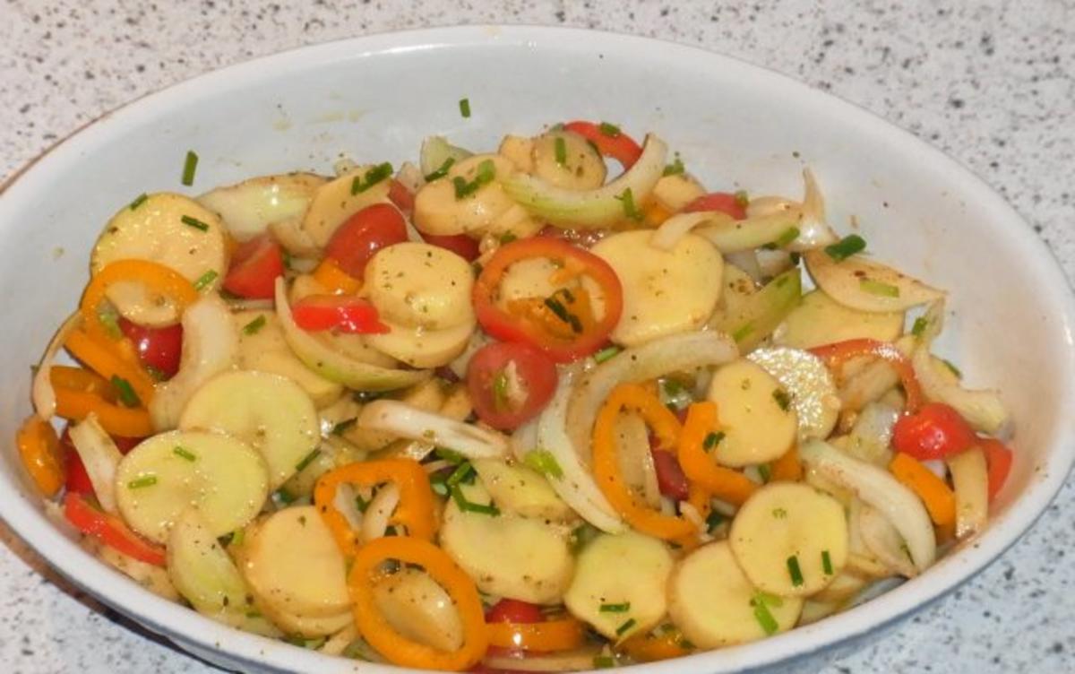 Kartoffeln mit Süß Mariniertem Hähnchen "Amazonas Art" - Rezept - Bild Nr. 3