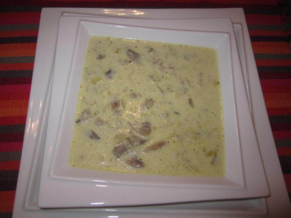 Käse-Lauchsuppe - Rezept