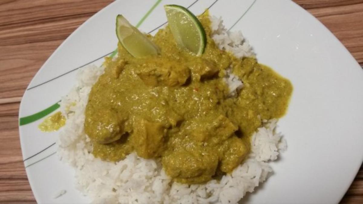 Korma-Curry mit Reis - Rezept - Bild Nr. 13