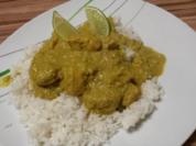 Korma-Curry mit Reis - Rezept