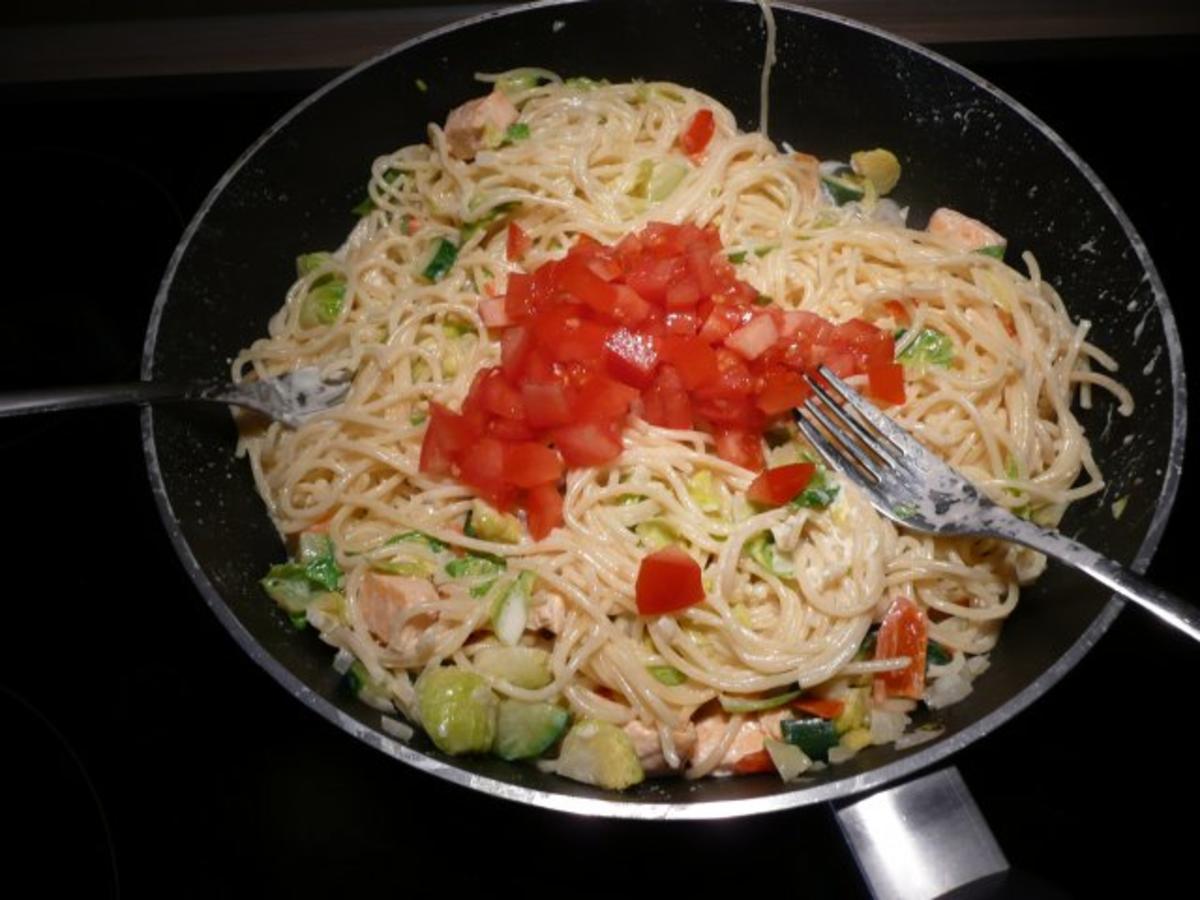 Spaghetti - Pfanne - Rezept - Bild Nr. 4